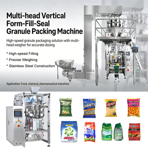 Machine d'emballage automatique de poudre à lessive à pesée multi-têtes de 1 kg, machine d'emballage multifonctionnelle pour poudre détergente - Product Image 2
