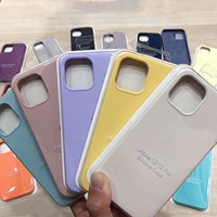 Vente en gros de 1:1 coque de téléphone en silicone souple 64 coque de téléphone portable colorée pour iphone 16 16plus 16pro 16pro max 15 14 13