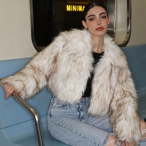 D&M <span class=keywords><strong>Giacca</strong></span> in Pelliccia Sintetica di Alta Qualità per <span class=keywords><strong>Donna</strong></span>, Elegante e Calda, Produzione Personalizzata - Product Image 2