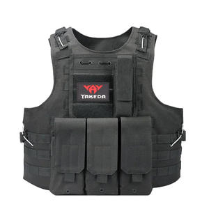 سترة واقية تكتيكية من Yakeda, سترة واقية تكتيكية واقية من الجسم بتصميم مموه سريع التحرير سترة تكتيكية - Product Image 2