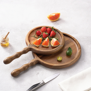Platos de Madera Woodsun para Restaurantes, Platos de Madera para Comida - Product Image 1