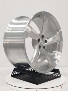 Jantes de voiture en aluminium Xinlin forgées T-6061 polies pour Audi RS3 RS4 RS5 <span class=keywords><strong>RS6</strong></span> RS7 <span class=keywords><strong>ABT</strong></span> 19 20 21 22 pouces Quattro 5X112 - Product Image 3