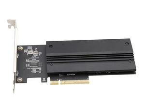Tarjeta adaptadora Dual <span class=keywords><strong>M</strong></span>.2 PCIe 4,0 SSD PCIe3.1-8X a 2M.2(<span class=keywords><strong>M</strong></span>-Key) Tarjeta de expansión compatible con PCIe NVMe - Product Image 3