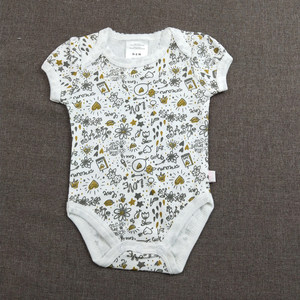 Venta al por mayor de fábrica 100% ropa de algodón para recién nacido, conjunto de pelele para bebé - Product Image 2