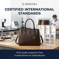 Sac à main en cuir Shineera Premium pour femme, style luxe discret, en cuir pleine fleur, sac fourre-tout minimaliste pour le bureau