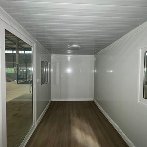 บ้านสำเร็จรูปแบบโมดูลาร์สำหรับสวนหลังบ้าน ตู้คอนเทนเนอร์ขนาดเล็ก ห้องทำงานสำเร็จรูป พร้อมห้องน้ำและห้องครัว รับผลิตตามแบบ OEM - Product Image 3