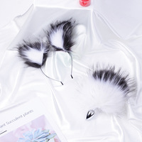 SM Queue de renard synthétique pour femme, plug anal Lumi B30, accessoires de jeu de rôle, bandeau oreilles de chat, produits sexuels alternatifs