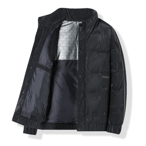 Nouvelle doudoune d'hiver pour homme, nouvelle norme nationale, duvet de canard blanc, grande taille, couleurs assorties, doudoune décontractée en graphène, Joker. - Product Image 4