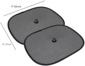 Nuevas Cortinas Laterales para Ventanas de Auto para Bebés, <span class=keywords><strong>Protector</strong></span> <span class=keywords><strong>Solar</strong></span> con Malla de Protección, Material de Poliéster, 45cm X 36cm, Modelo 3 - Product Image 2