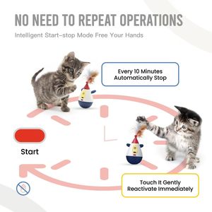 Nuevo Juguete Láser Automático para Gatos de Interior, Interactivo, Alivia el Aburrimiento, Juguete Eléctrico con Batería de Larga Duración, Productos para Mascotas - Product Image 3