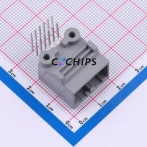 K137635WR-2x06B-PTSN Automotive Connector Bent Lead Through Hole Connector 12P 2.2mm 2 Right Angle Insert - Product Image 1