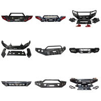 Pièces automobiles, accessoires pour pick-up 4x4, modification tout-terrain, pare-chocs avant en acier, barre de protection pour Land Cruiser