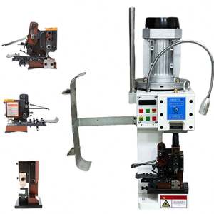 เครื่องจีบปลายสายไฟแบบกึ่งอัตโนมัติ 2.0T/3T เงียบพิเศษ, เครื่องจีบปลายสายไฟเหล็กหล่อ, อุปกรณ์เครื่องย้ำหัวสายไฟแบบ OTP - Product Image 2