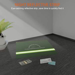 CUSTOM Waterproof Fireproof Security Storage <b>Bag</b> Zipper Closure Cash <b>Bag</b> Envelope for Cash Passport Filing Product - Product Image 4
