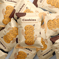 Sacs d'emballage personnalisés pour snacks, imprimés et thermoscellables, pour pop-corn, aliments soufflés et croustilles, avec fermeture à déchirure arrière
