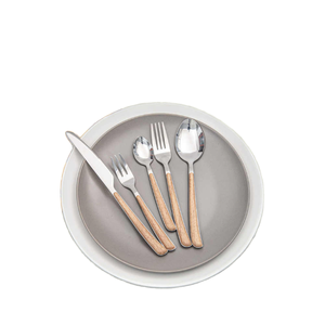 Ensemble de couverts en acier inoxydable de qualité alimentaire 18/8, poignées en plastique antidérapantes, certifiés LFGB, réutilisables, durables, compatibles lave-vaisselle, pour les voyages - Product Image 6