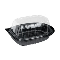 Boîtes à lunch jetables en plastique de qualité alimentaire anti-buée pour poulet rôti, canard rôti, pigeon bébé - Respectueuses de l'environnement, non toxiques