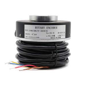 ตัวเข้ารหัสโรตารี่ Z10030K2F 1024P R 8 24V สายนำสำหรับเครื่องจักร CNC มอเตอร์สปินเดิลมอเตอร์และลิฟท์ - Product Image 1