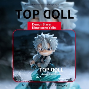 Vente en gros de figurines authentiques POPMART Demon Slayer: <span class=keywords><strong>Kimetsu</strong></span> <span class=keywords><strong>No</strong></span> <span class=keywords><strong>Yaiba</strong></span> Battle Series, boîte mystère, cadeau de collection - Product Image 4