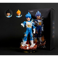 Figurine d'anime Vegeta de 23 cm, figurine Dragon DBZ, statue en PVC GK, modèle de collection, jouets, cadeaux d'anniversaire pour les fans d'anime
