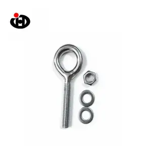 Jinghong SUS304 Swing Eyelet Bolt Ring Eye Bolt DIN444