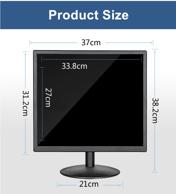 17 Inch Square LED Monitor