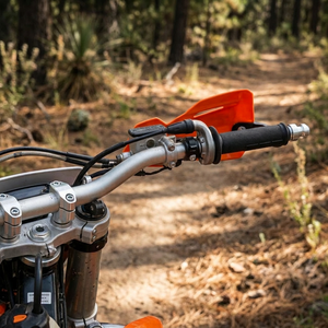 Accessoires de modification pour <span class=keywords><strong>motocross</strong></span> : Pare-vent universel 22MM/28MM pour guidon, protège-mains anti-chute, coupe-vent avant pour guidon - Product Image 3