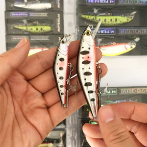 <span class=keywords><strong>Leurre</strong></span> de pêche à la <span class=keywords><strong>truite</strong></span>, appât artificiel, 50 mm, 63 mm, 72 mm, 85 mm, <span class=keywords><strong>leurre</strong></span> de type minnow en plastique dur, appâts artificiels en plastique, wobblers, <span class=keywords><strong>leurre</strong></span> nageur - Product Image 5