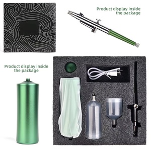 Aerógrafo Portátil para Uñas con Compresor, Aerógrafo Recargable para Uñas, Pistola de Oxígeno Inalámbrica para Salón de Uñas y Hogar - Product Image 5