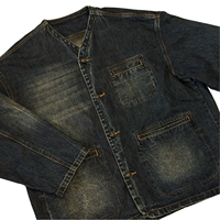 Ensemble de jeans en denim pour hommes, style vintage, respirant, décontracté, mode urbaine, coupe large, haute qualité, fabrication artisanale, délavé, ample, vente en gros