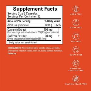 Complément d'extraits de safran à marque OEM avec extrait de fleur de safran pour soutenir la santé immunitaire des adultes - Product Image 3