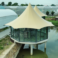 Nachhaltiges Sechseckiges Luxus-Glamping-Hotelzelt: Komplette Projektberatung und Hochwertige PVDF-Membran für Luxus-Resorts und -Parks