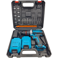 Mini perceuse de haute qualité avec batterie Li-ion 1,5 Ah, ensemble d'outils à vitesse variable pour usage industriel, emballage OEM en coffret rigide