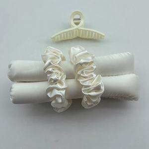 Schiuma di memoria all'interno durante la notte utilizzando aste per arricciare i capelli con Scrunchies 22MM di seta di gelso <span class=keywords><strong>Set</strong></span> di rulli per arricciare i capelli senza calore - Product Image 5