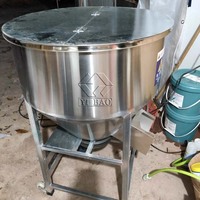Nouvelle machine à mélanger les engrais en acier inoxydable épaissi 220V pour équipement agricole, pour le mélange et le brassage