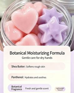 <span class=keywords><strong>Crema</strong></span> Mani Solida OEM Cuore e Stella |   Cura delle Mani Idratante con Profumi <span class=keywords><strong>di</strong></span> Lavanda e Ciliegia, 25 Capsule per Flacone - Product Image 3