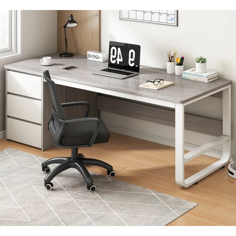 Fabricante OEM muebles de oficina modernos últimos diseños de mesa de estación de trabajo CEO Executive Desk Manager Escritorio de oficina en forma de L