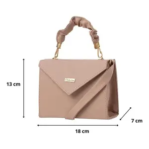 Sac bandoulière vintage en cuir pour femme Fana, fermeture éclair, 18x13x7 cm, sac de maquillage imperméable, été hiver - Product Image 1