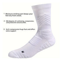 Chaussettes de sport de plein air professionnelles de qualité supérieure pour hommes et femmes, chaussettes tubulaires de basketball, chaussettes de course personnalisées avec logo
