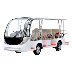 Autobús Eléctrico Turístico Económico al por Mayor con Cabina Cerrada para Servicio de Transporte en Complejos Turísticos de Aguas Termales y Parques Industriales - Product Image 3