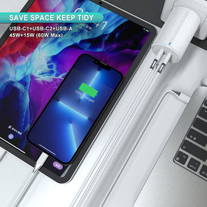 Produits les plus vendus ZONSAN 2024 65W gan <span class=keywords><strong>tech</strong></span> chargeur usbc type-c charge rapide pour chargeur de téléphone android 65Watt pour Iphone - Product Image 2