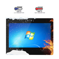 Tablette tactile industrielle tout-en-un Android COMPT J1900 I3 I5 I7 10 pouces 10 points capacitifs projectifs avec garantie d'un an