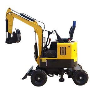 Nueva Excavadora Hidráulica de Ruedas Mini, Marca Reconocida, Motor 9, Sistema Hidráulico de Alta Eficiencia - Product Image 4