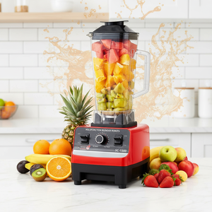 Batidora comercial de gran capacidad, trituradora, máquina de uso pesado, batidora portátil para smoothies - Product Image 3