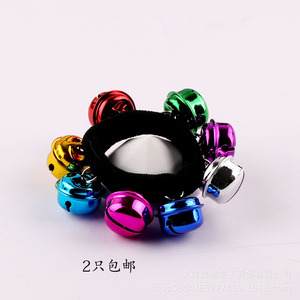 Colorful Bell Bracelets For Kids Dance Performance Accessories Zinc Alloy DIY Jewelry Supplies Yiwu Origin - Product Image 5