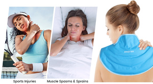 Tái Sử Dụng Gel Lạnh Gói Bọc Lạnh Nén Điều Trị Lớn Cổ Vai Nóng & Lạnh Gói Cổ Băng Gói Bọc Gel - Product Image 6