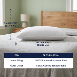 Oreiller nuque en forme de nuage, 100 % fibre de polyester, doux et rafraîchissant, style moderne, pour vente en gros VINABEDDING - Product Image 4