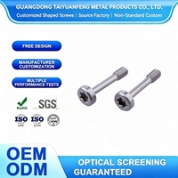 Vis de retenue Torx métriques en acier inoxydable OEM 304/316, à embase hexalobulaire, pour équipements d'armoires électroniques