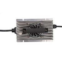 Chargeur de batterie haute puissance 1500W DC pour moto/scooter 24V-72V 30A OTP, design pliable et écologique, câble rétractable compatible