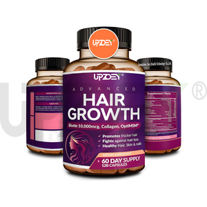 Private Label vitamine per la crescita dei capelli per le donne biotina 10,000mcg <span class=keywords><strong>Collage</strong></span> Saw Palmetto naturalmente più forte e più sano capelli pelle unghie - Product Image 1